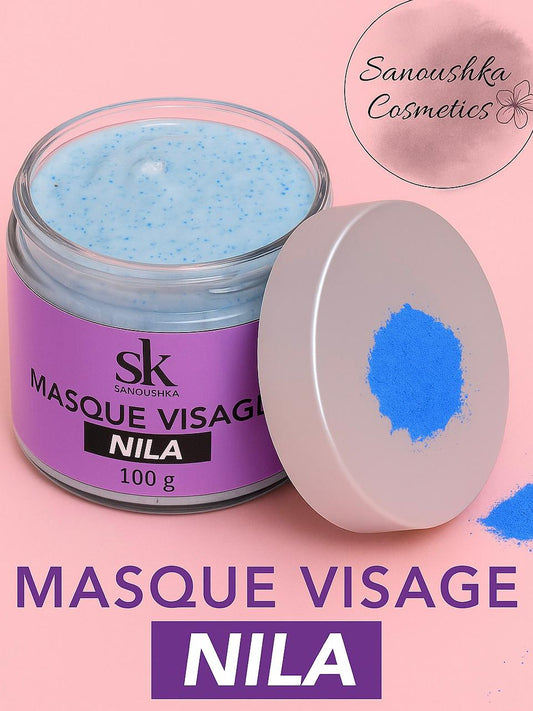 Masque visage à la Nila – Teint unifié & éclat naturel