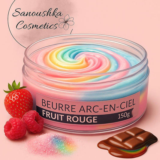 Beurre corporel  🌈 Fruits Rouges-douceur intense-