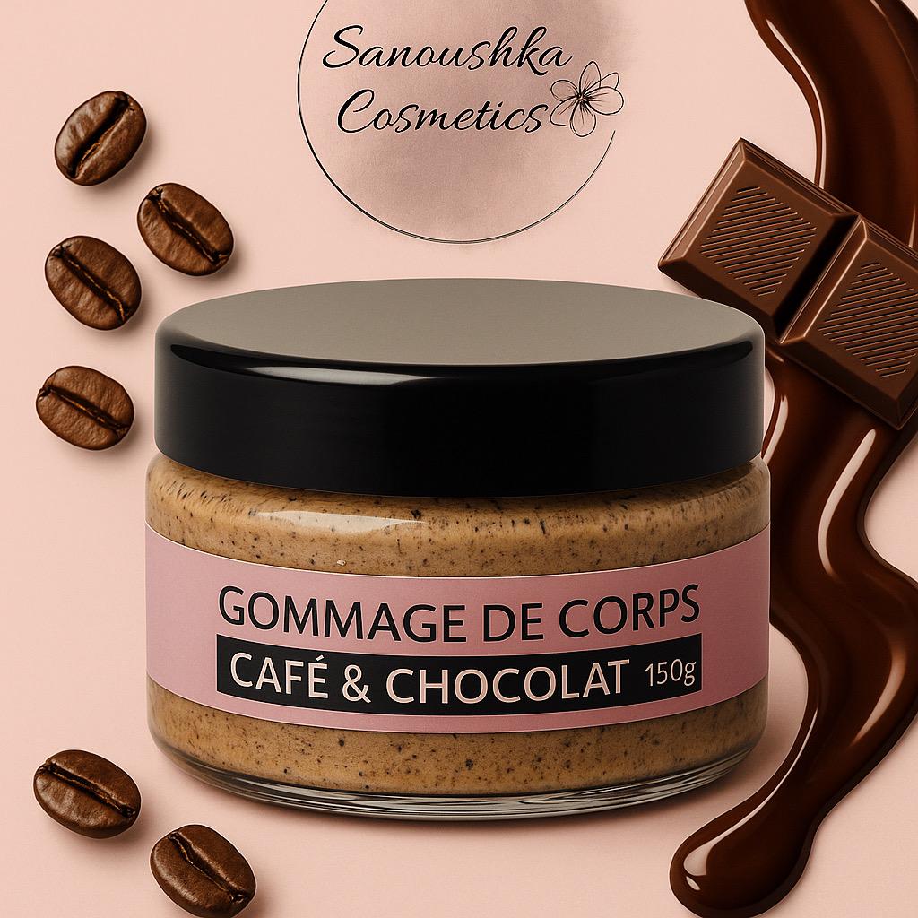 Gommage corps Café & Chocolat – Peau douce & nourrie
