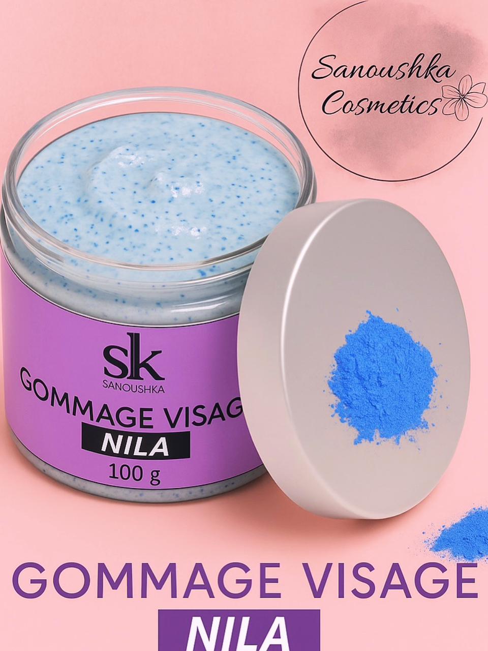 Gommage visage visage à la Nila - Eclat & douceur