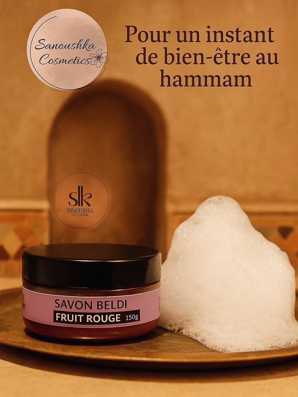 Savon Beldi aux Fruits Rouges – Nettoie, adoucit & parfume